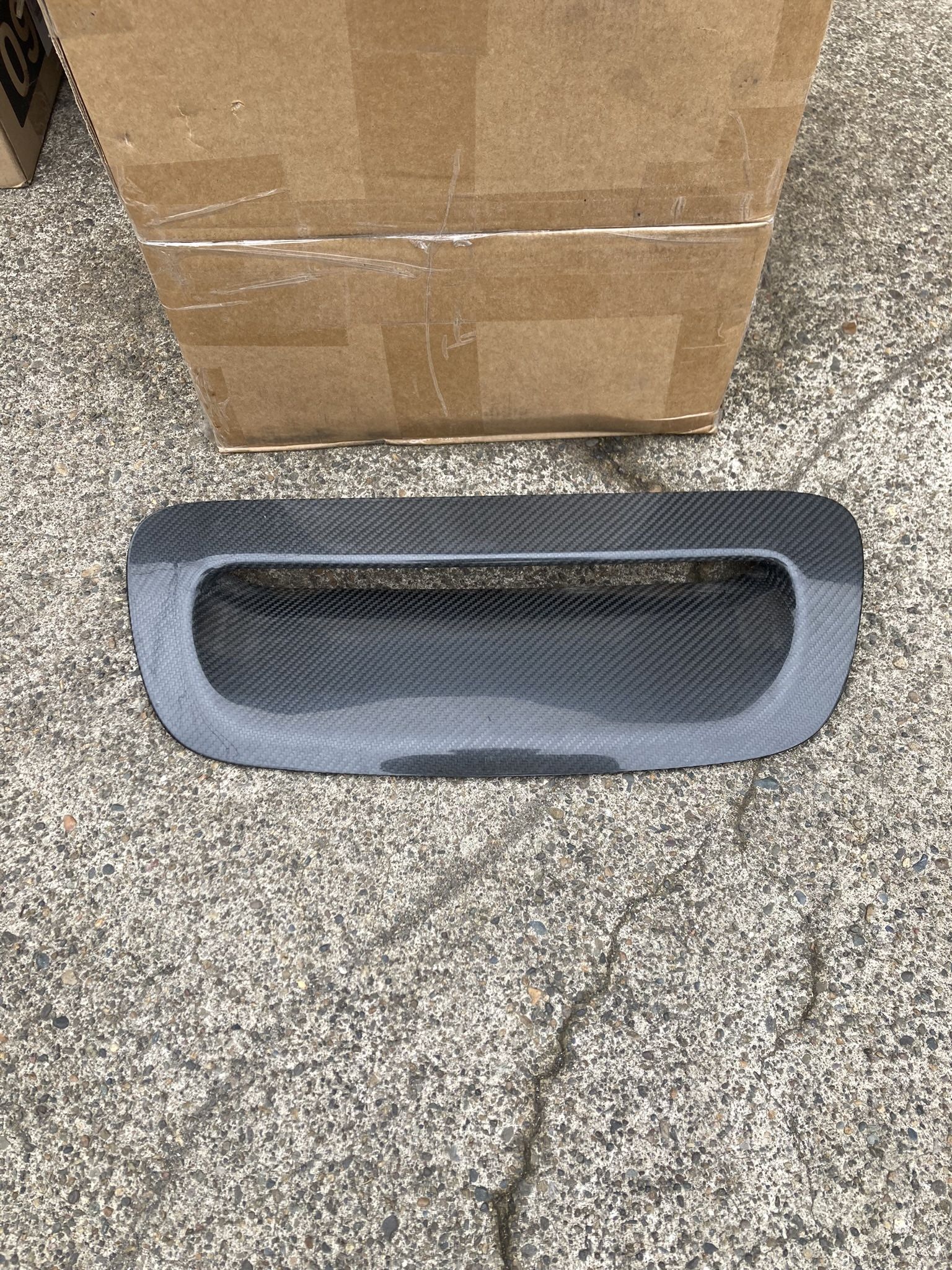 Mini Cooler Carbon Fiber Hood Scoop