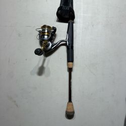 Shimano Sedona 500 real and St. Croix pan fish rod combo