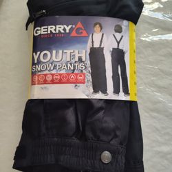 Snow Pants With Removable Suspenders 