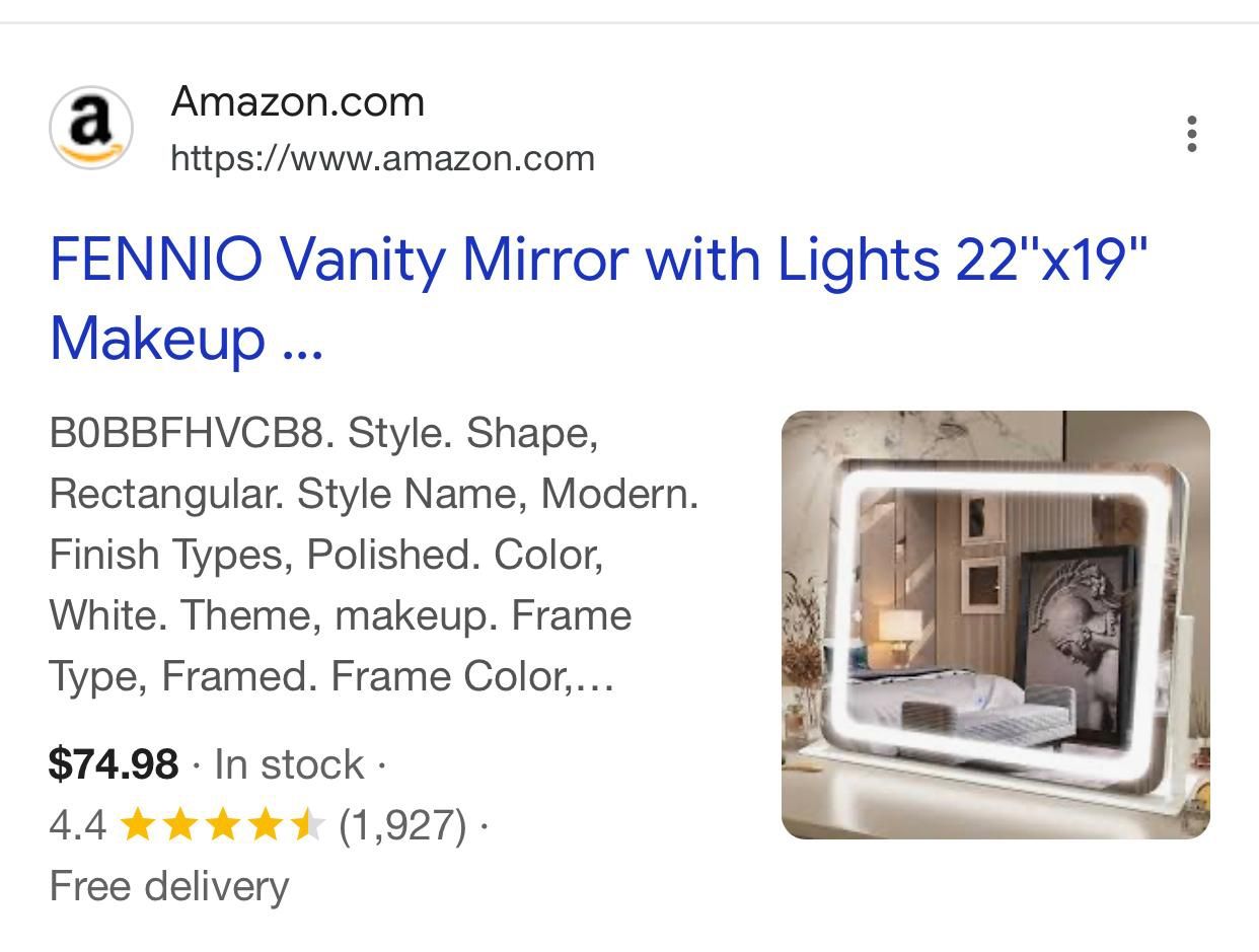 Makeup Vanity Mirror