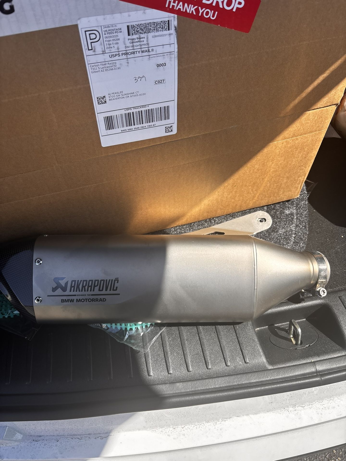 Full Titanium And Carbon Akropovic Exhaust 