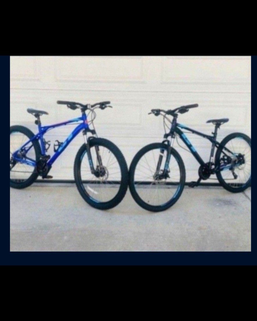 2. X GT Mountain Bikes Size Medium And Large Wheels 27.5 Speeds 24 Disc Brakes Both 700$