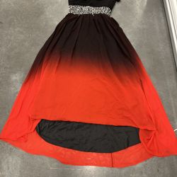 Red And Black Prom Dress 