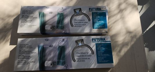 4 Piece Bathroom Set 2 Sets