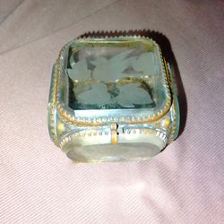 Vintage French Jewelry Casket  Victorian Area