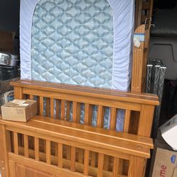Solid Maple Bunk Beds (or 2 Twin Beds)