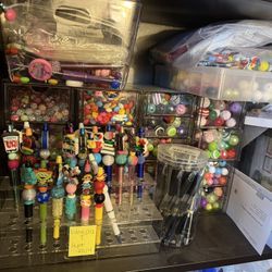 Pens Decorated With Beads