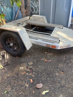 Potter potty and trailer