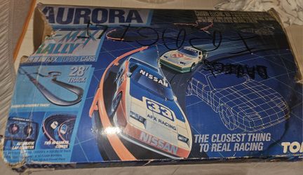 Tomy Aurora Z-Max Rally Racing Car Track 