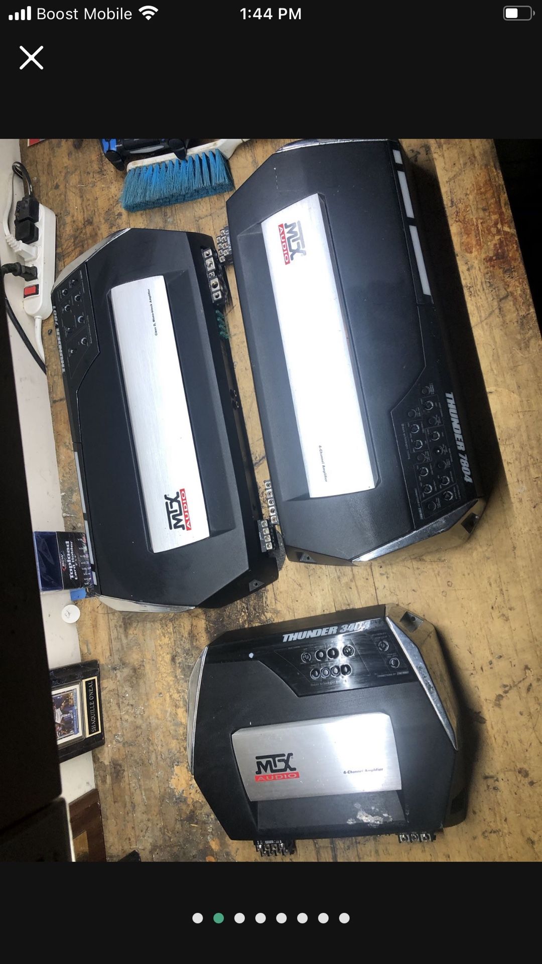 3 MTX AMPS ALL WORKING 