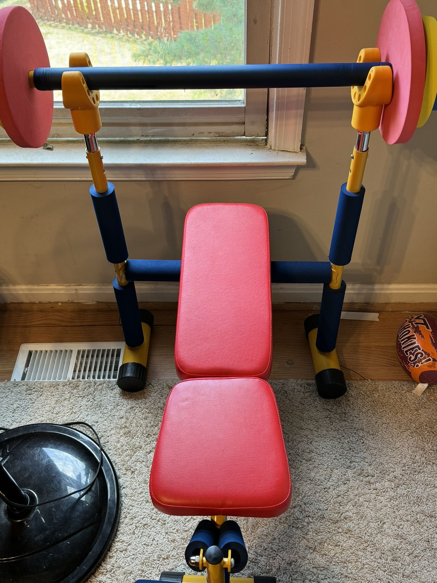 Kids Weight Bench Set