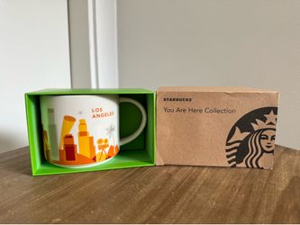 New Starbucks Los Angeles You Are Here Collection Mug