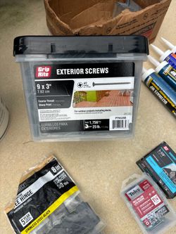 Exterior screws