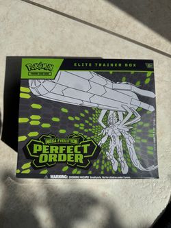 Pokemon Mega Evolutions Perfect Order ETB
