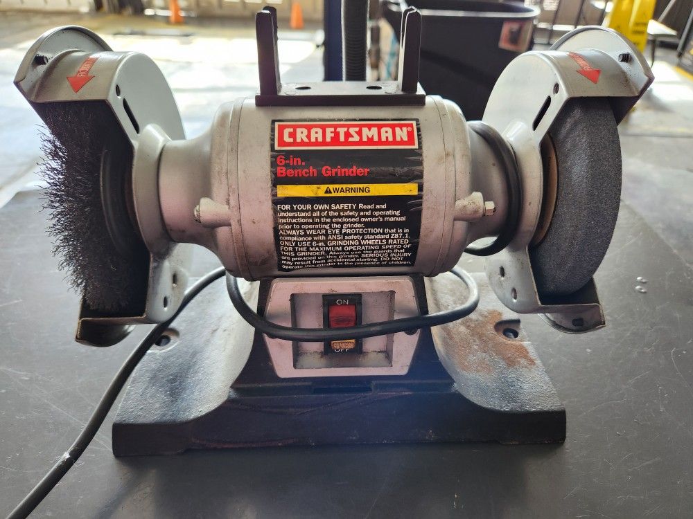 Craftsman 6" bench grinder for Sale in City Of Industry, CA - OfferUp