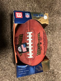 Signed “the duke” football/steve largent and lofa tatupu with authenticity
