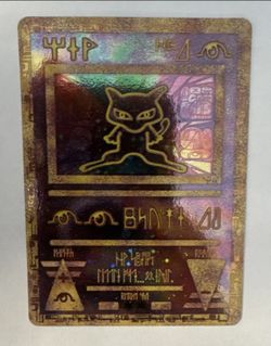 Ancient mew pokemon card