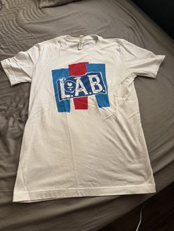 RARE! L.A.B. GOLF T-shirt! Icee Design - Sample Never Released. Mens Size: M. White.
