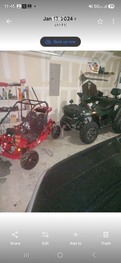 Red Go-Kart Dune Buggy
