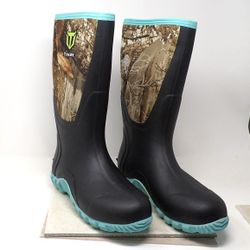 Size 11 - TIDEWE Rubber Boots for Women, Waterproof Rain Boots