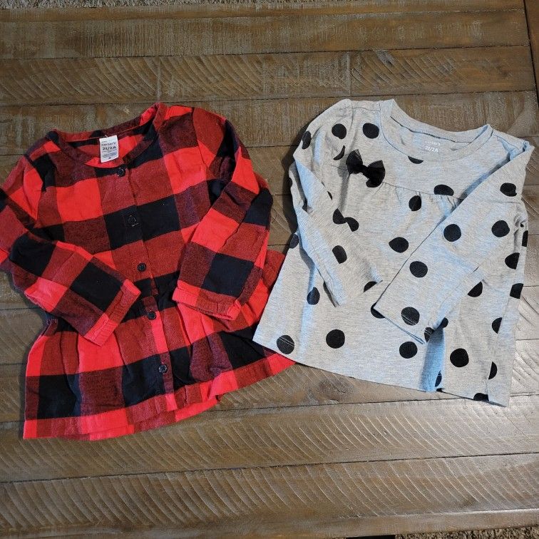 Toddler Girl Holiday Shirts