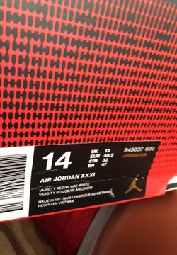 Air Jordan xxxi