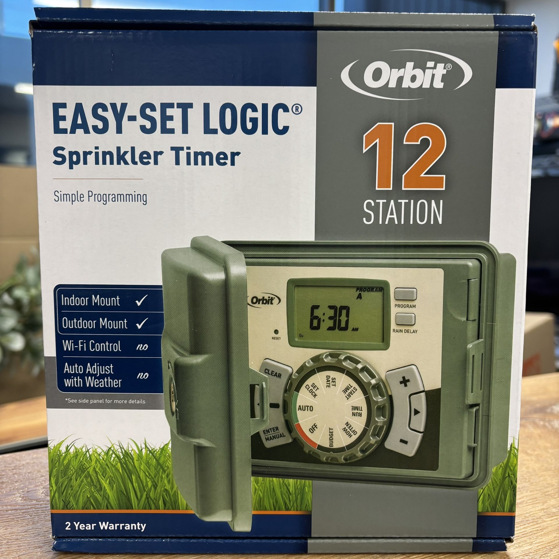 Orbit 12 Station Indoor Outdoor Sprinkler Timer. Brand New. Price Firm