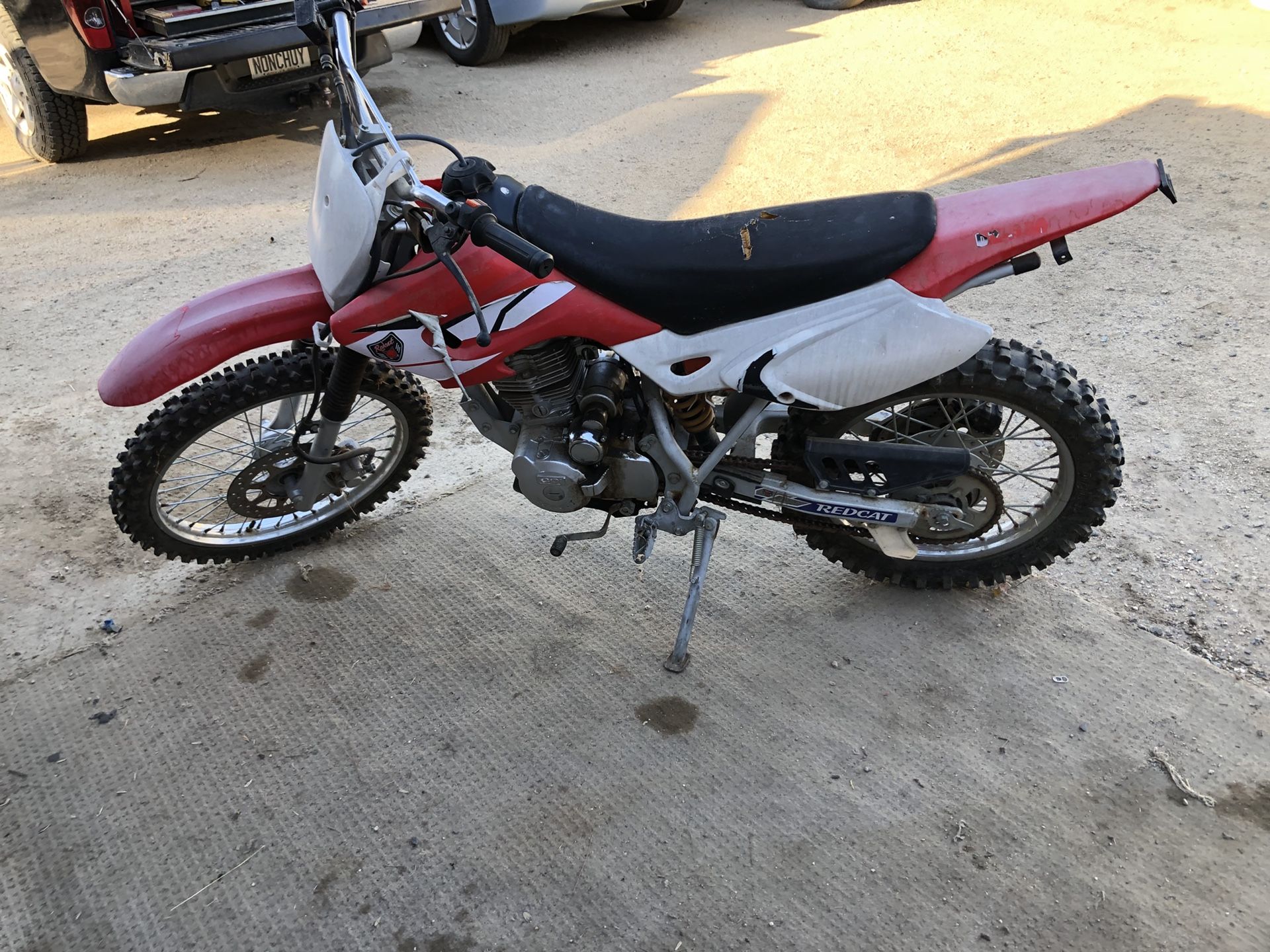 Redcat 150cc dirt bike outlet
