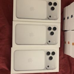 Apple iPhone 17 pro max Silver unlocked Or 17 Pro All Colors new sealed I Can Deliver Now 