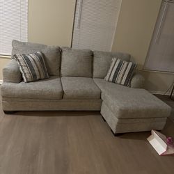 Couch with chaise