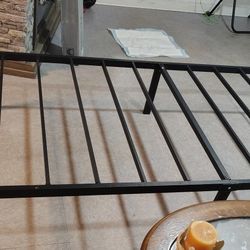 Brand New Platform Twin Bed Frame W/ Plush Mattress 