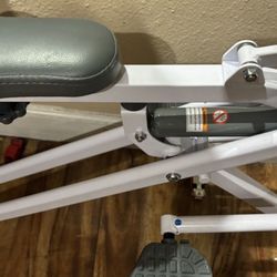 Exercise Bike With Set Of Dumbells  8 1/2 Lb