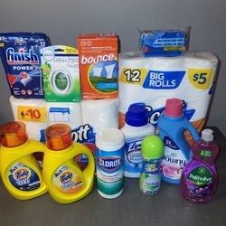 Household Bundle- Tide, Downy, Scott, Clorox