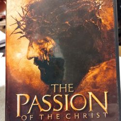 The Passion of the Christ movie on DVD, widescreen 