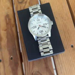 Nixon Men’s Watch Corporal SS Whit Silver