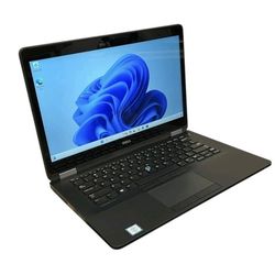 (BUSINESS)Dell Latitude E7470 i7-6600U 2.60GHz 32GB RAM, 500GB SSD Win 11 Pro N Laptop 14" PC ($350PRICED)