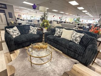 2 PC SOFA AND LOVESEAT