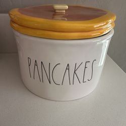 New Rae Dunn Pancake Canister