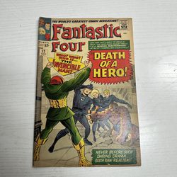 Fantastic Four #32 1st Appearance of Morrat Skrull Warlord MCU Marvel 1964