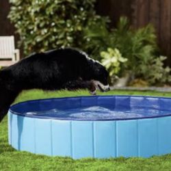 NEW FRISCO BETTER PET GOODS MEDIUM PET SWIMMING POOL 31.5” diameter & 7.87”h