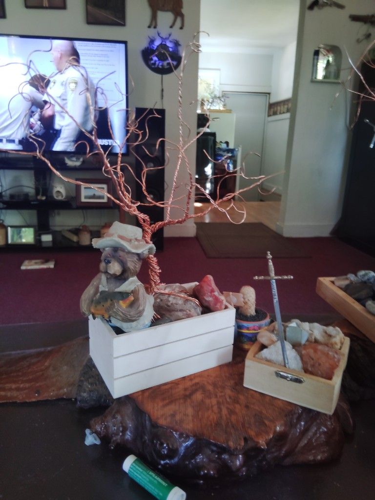 Wire Art, Polished Rocks