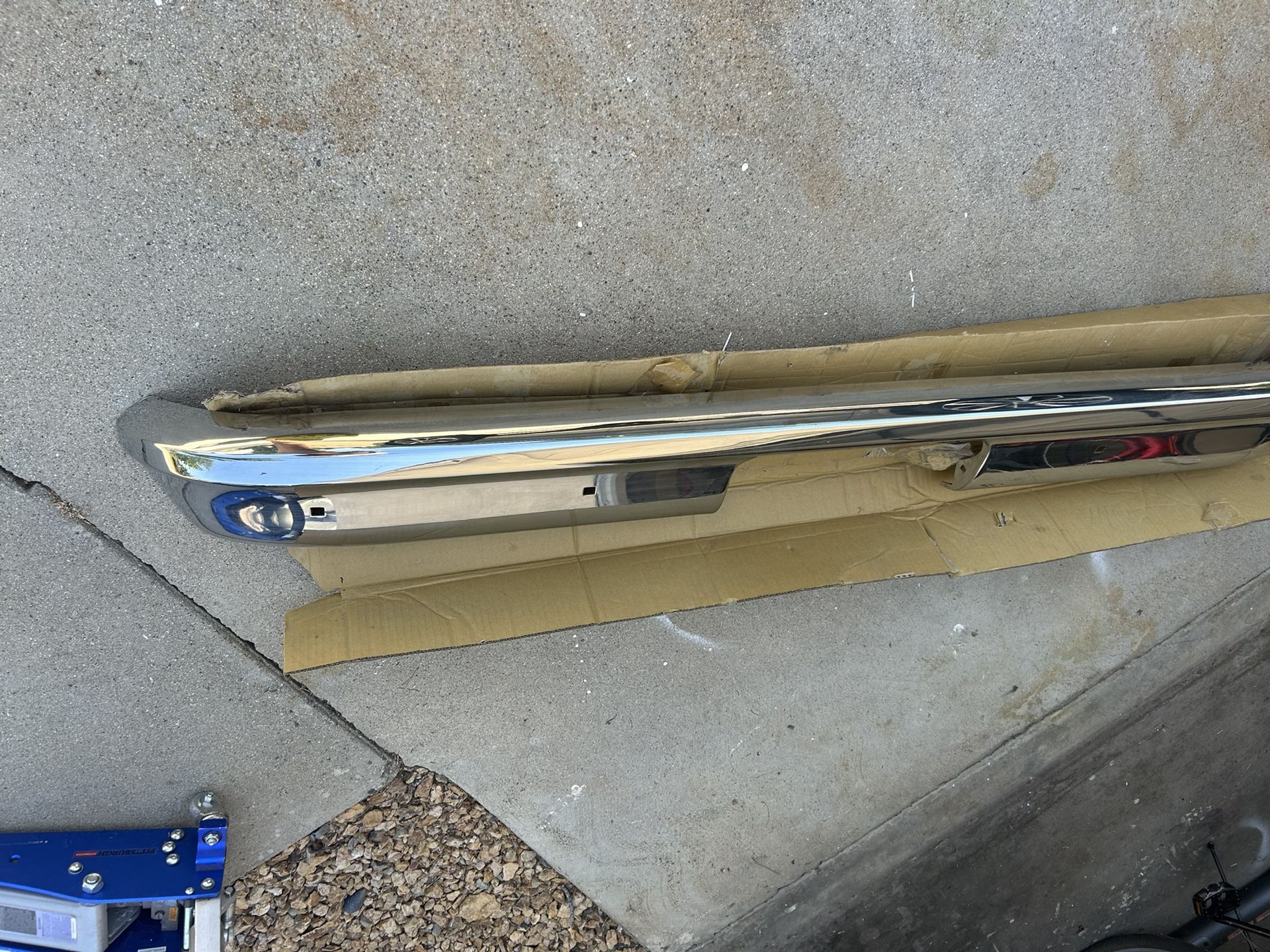 1967 To 1987 Chevy C10 Stepside Chrome Rear Bumper for Sale in Lake ...