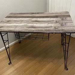 Shabby Vanity/ desk - 40 inches wide/  23.5 inches deep / 29 inches high