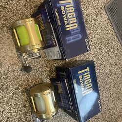 Two Shimano Tiagra 80w 2-Speed Reels In The Box for Sale in Hillsboro  Beach, FL - OfferUp