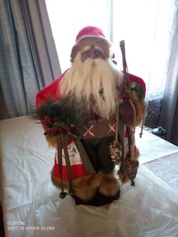 Vintage Black Santa $40 OBO