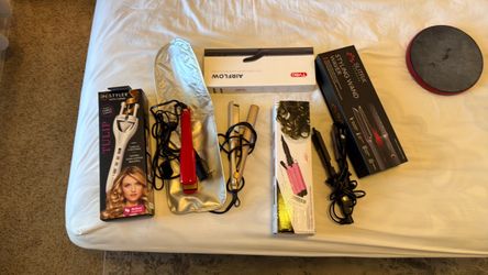 Multiple rarely used hair tools