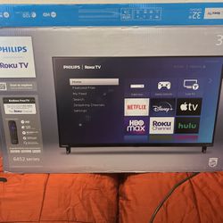 Philips 32” Smart Tv.