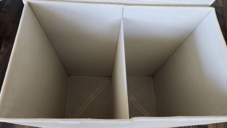 FREE two compartment clothes hamper