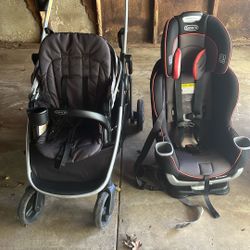 Graco Car Seat And Stroller