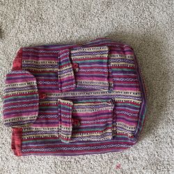 Brand New Boho Backpack 